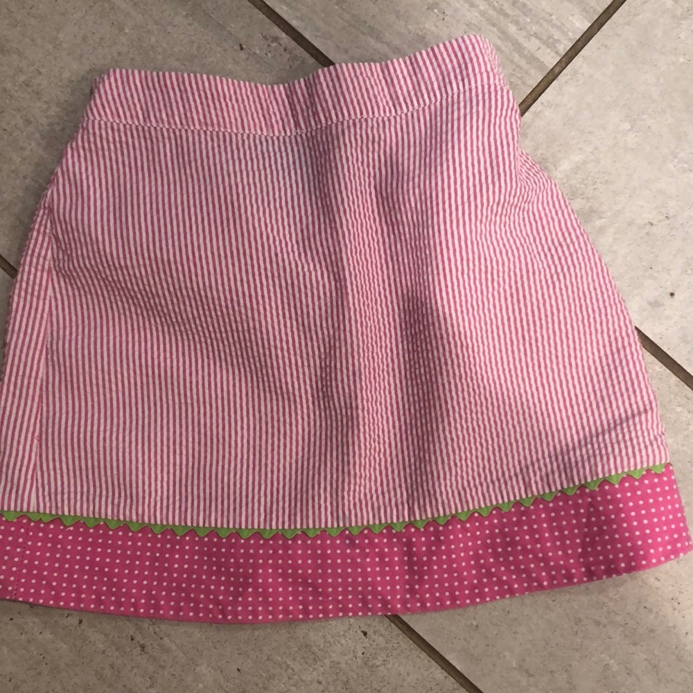 Pink skirt